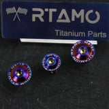 1PC Titanium Windshield Bolts M6 Fit for SUZUKI