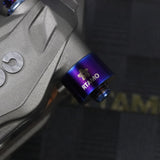 Height 5mm/10mm/15mm/20mm Titanium Spacers ID10MM for Radial Brake Calipers