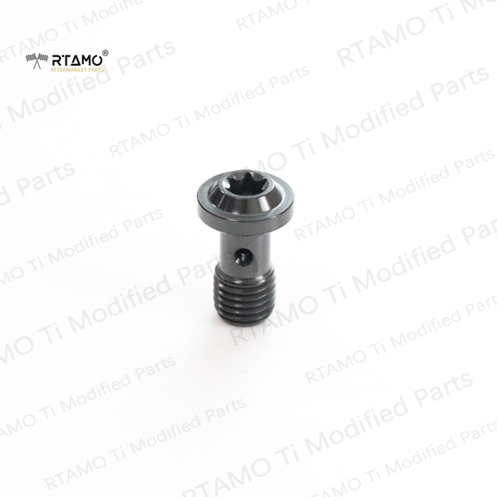 Disc Head Titanium Banjo Bolt M10x1.0P/1.25P