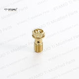 RTAMO Titanium Single Banjo Bolt Flange Drilled Head M10x1.0P/1.25P