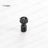 RTAMO Titanium Single Banjo Bolt Flange Drilled Head M10x1.0P/1.25P