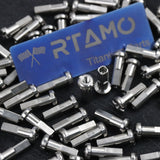 Titanium Spoke Nuts for Scooters