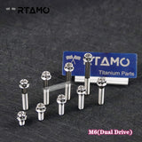 M6 Titanium Dual-Drive Race Spec Bolts