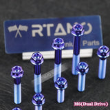 M6 Titanium Dual-Drive Race Spec Bolts