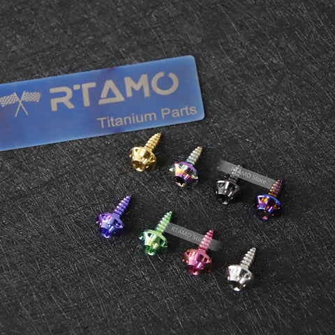 CNC Head Titanium Self-Tapping Bolts M5 All Sizes