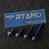 CNC Head Titanium Self-Tapping Bolts M5 All Sizes