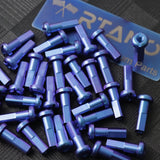 Titanium Spoke Nuts for Scooters