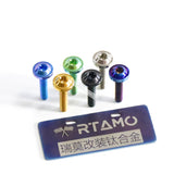 RTAMO M4/M5 Titanium Disc UFO Head Bolts