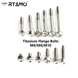 Titanium Flange Bolts M6/M8/M10