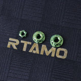 Titanium Thin Nuts CNC Machined M4/M5/M6