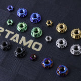 Titanium Thin Nuts CNC Machined M4/M5/M6