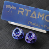 M10x15 Titanium Mirror Bolts CNC Head With Marking