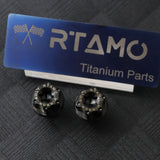 M10x15 Titanium Mirror Bolts CNC Head With Marking