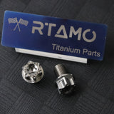 M10x15 Titanium Mirror Bolts CNC Head With Marking