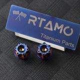 M10x15 Titanium Mirror Bolts CNC Head With Marking