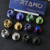 M10x15 Titanium Mirror Bolts CNC Head With Marking