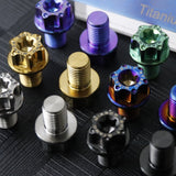 M10x15 Titanium Mirror Bolts CNC Head With Marking