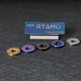 Titanium Big OD Flat Washers dress up M10