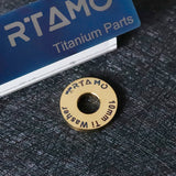 Titanium Big OD Flat Washers dress up M10