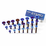 M4/M5/M6/M8 Titanium Countersunk Bolts Socket Head