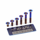 M4 Titanium Bolts Countersunk Torx Head