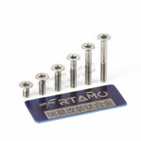 M4 Titanium Bolts Countersunk Torx Head