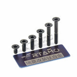 M4 Titanium Bolts Countersunk Torx Head