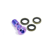 Titanium Double Banjo Bolt Disc Head T30 M10X1.25P/1.5P