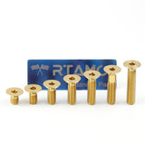 M4/M5/M6/M8 Titanium Countersunk Bolts Socket Head