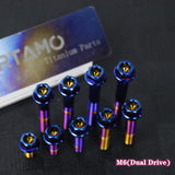 M6 Titanium Dual-Drive Race Spec Bolts