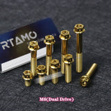 M6 Titanium Dual-Drive Race Spec Bolts