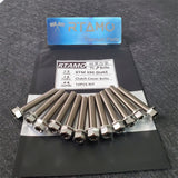 Titanium Clutch Side Cover Bolts 12PCS Kit for KTM 390