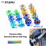 Titanium Mirror Bolts M10X10mm Disc Head