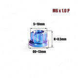 Titanium CNC Nuts M5 to M14 All Sizes
